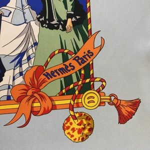 Hermès 100% Silk Scarf